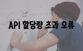 API 할당량 초과 오류