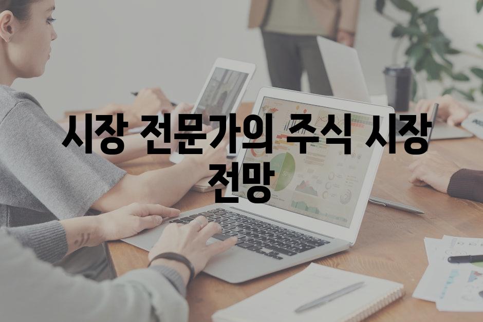  시장 전문가의 주식 시장 전망