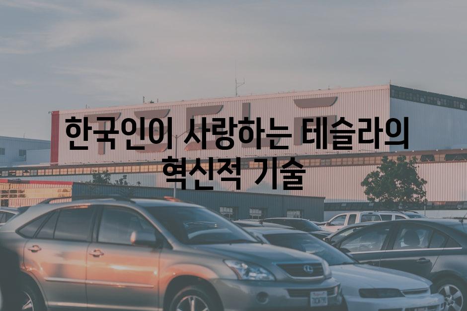  테슬라의 미래 전망| 한국에서의 지속적인 성공